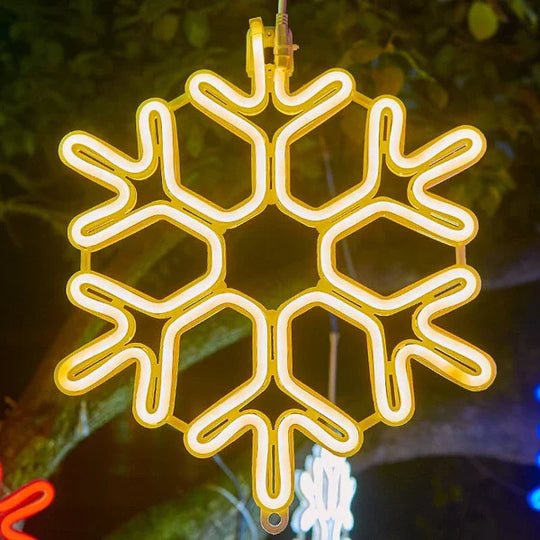 Waterdichte LED-Sneeuwvloklamp