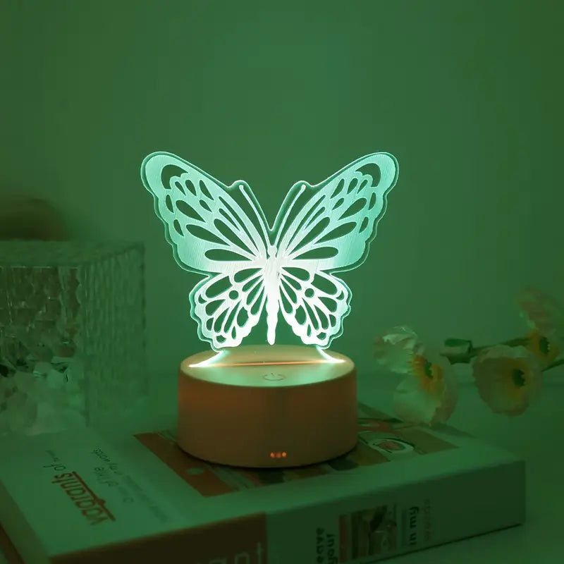 LED Vlinder Nachtlamp