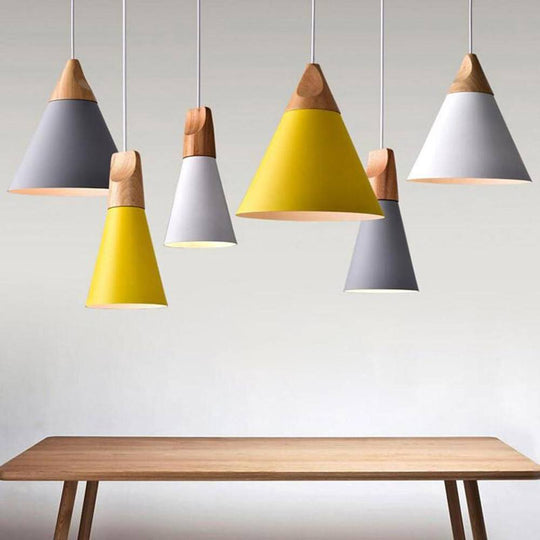 Houten hanglampen