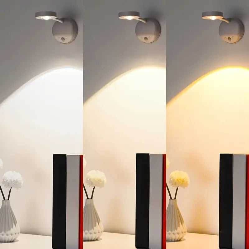 Tech Slimme LED-spotlamp | Dimbare Wandlamp met Bewegingssensor