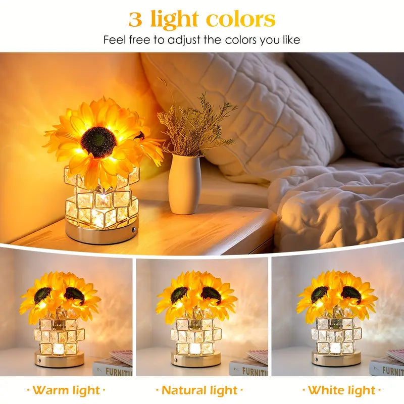 Bloemen Aanraking Lamp