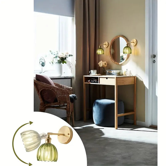 Moderne Messing Wandlamp