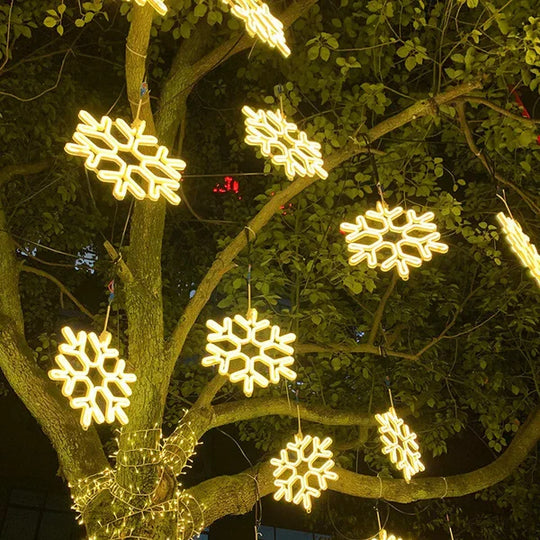 Waterdichte LED-Sneeuwvloklamp
