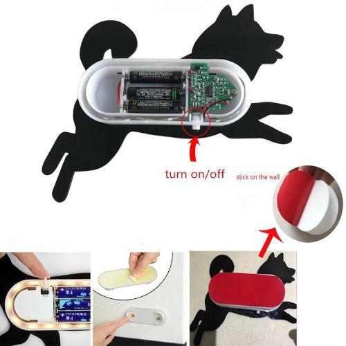 Kat Wand Nachtlamp