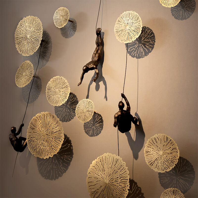 Rock Climbing Klim Sculptuur