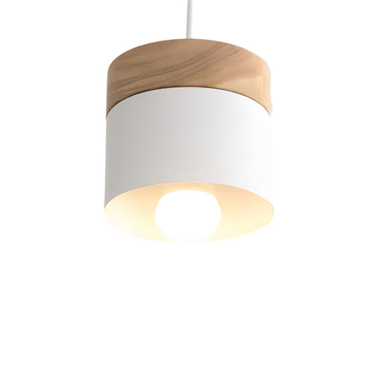 Houten hanglamp
