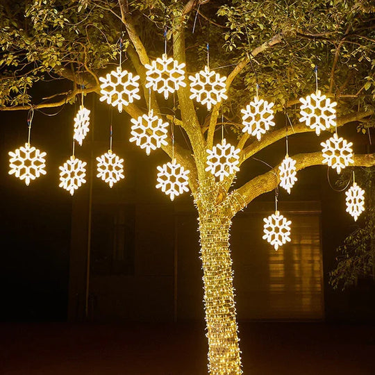 Waterdichte LED-Sneeuwvloklamp