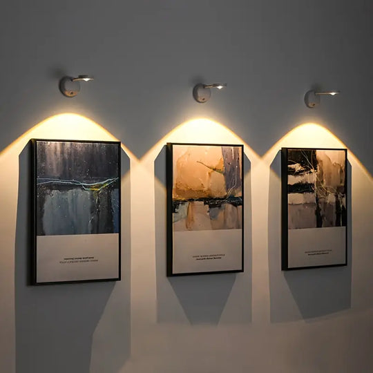 Tech Slimme LED-spotlamp | Dimbare Wandlamp met Bewegingssensor