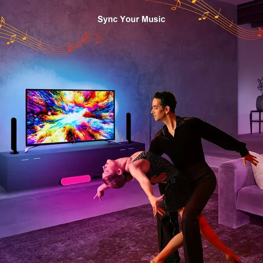 Slimme LED-lichtbalkset
