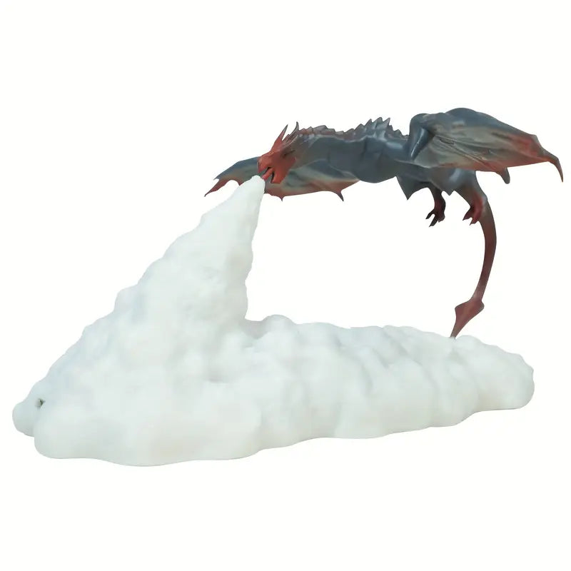 3D Geprinte LED Draak Nachtlamp