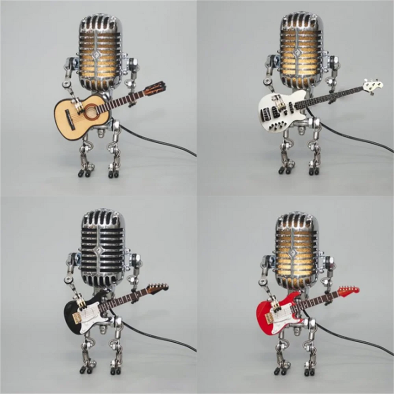Robotlamp met Gitaar