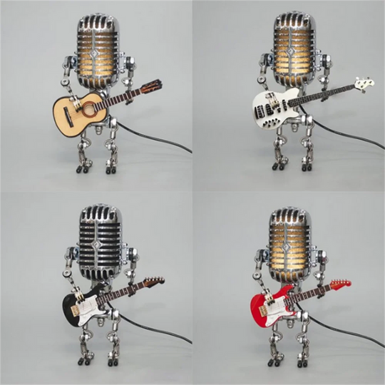 Robotlamp met Gitaar