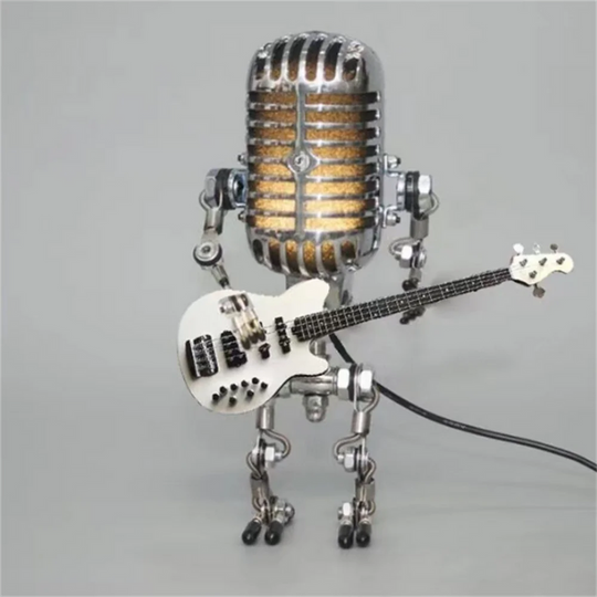 Robotlamp met Gitaar