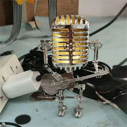 Robotlamp met Gitaar