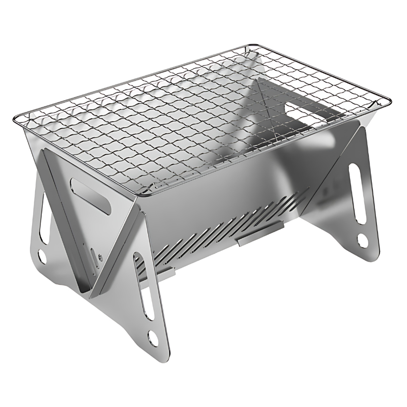 Kompakte draagbare BBQ-grill