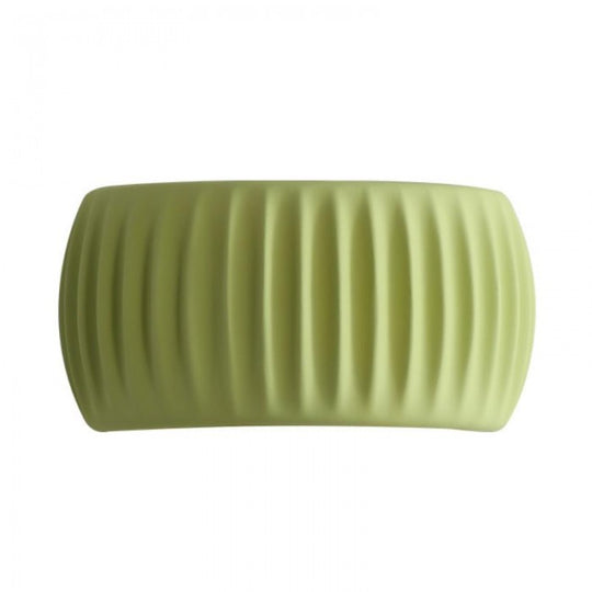 Moderne Art Deco Gerippte Wandleuchte