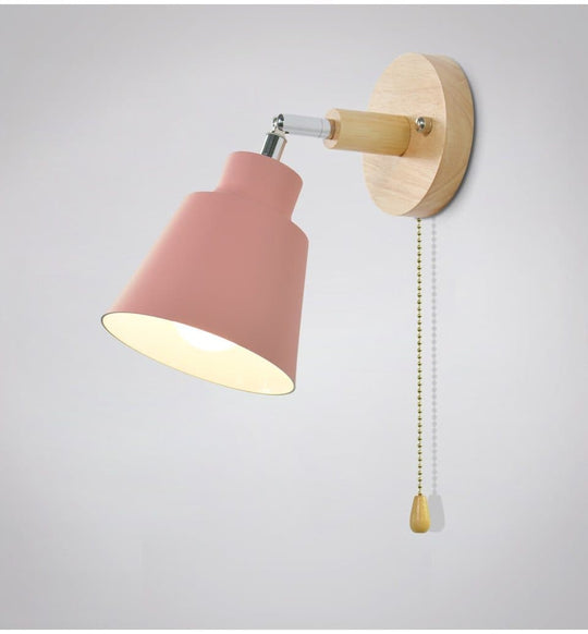 Wandlamp met trekschakelaar