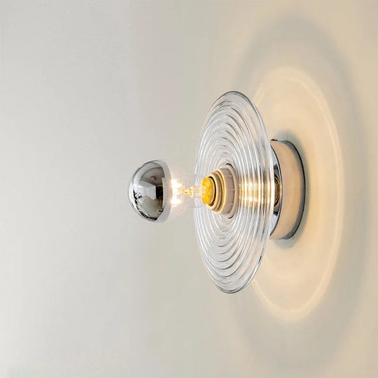 Vintage LED Glazen Wandlamp
