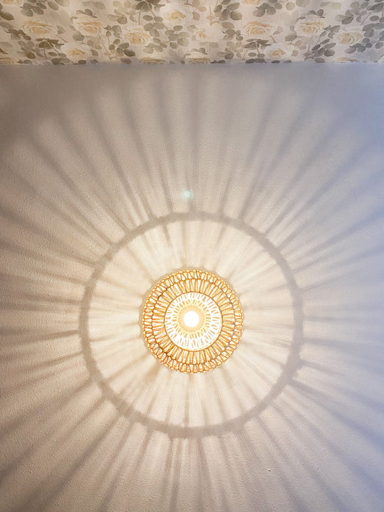 Hanglamp | Gevlochten Papier