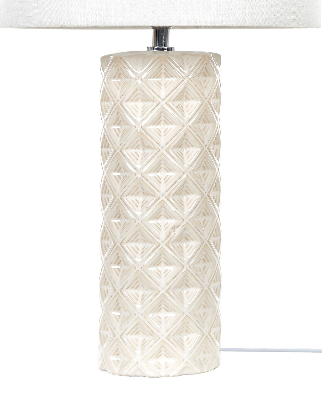 Tafellamp | Keramiek | Lichtbeige