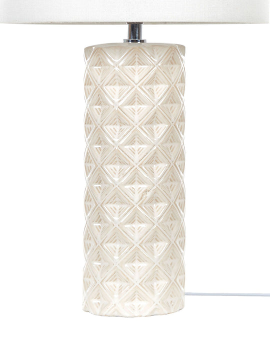 Tafellamp | Keramiek | Lichtbeige