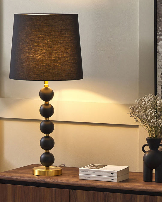 Tafellamp | Zwart-Goud Design