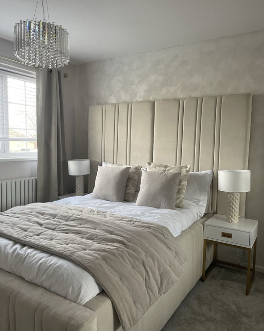 Tafellamp | Keramiek | Lichtbeige