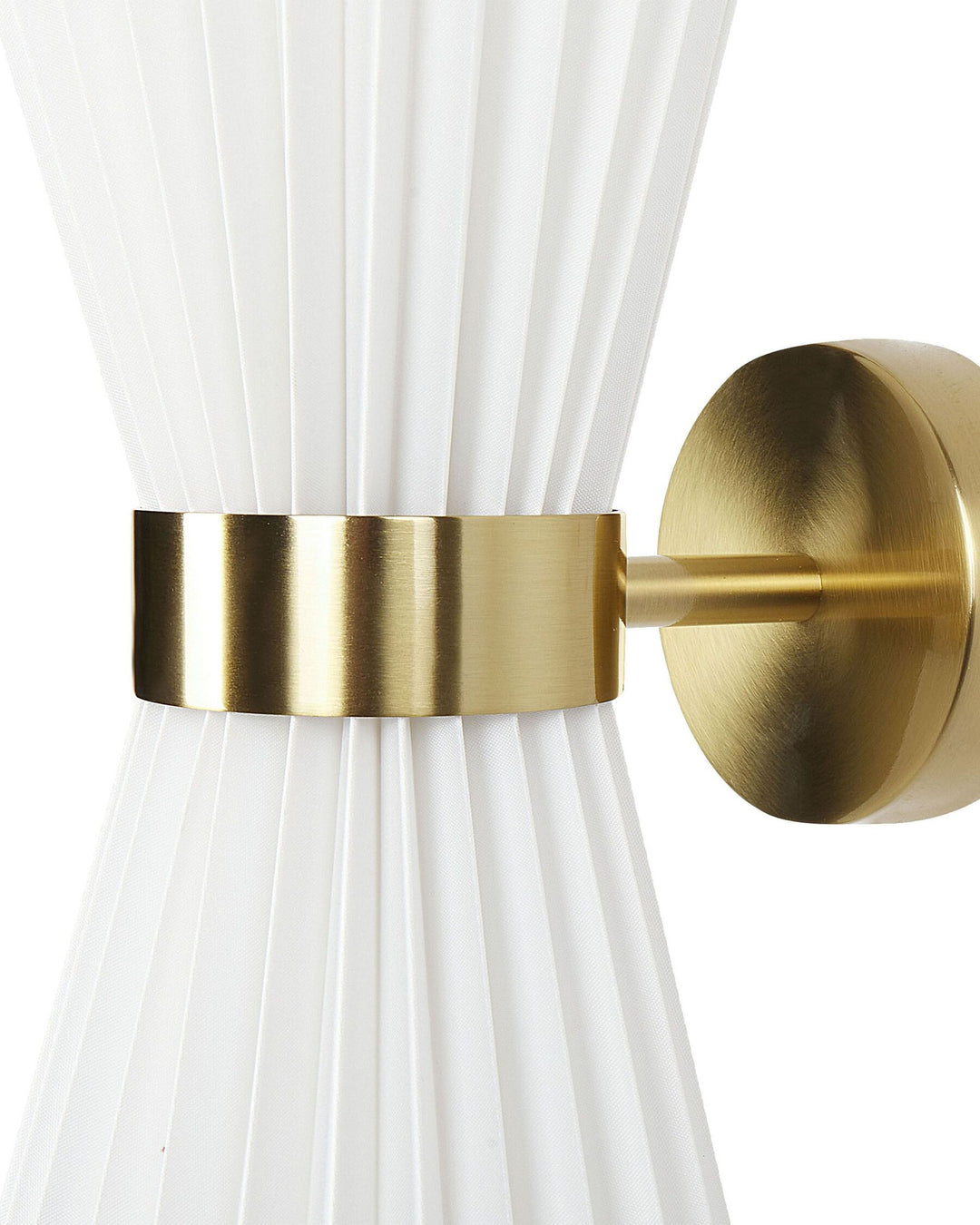 Set van 2 Wandlampen | Katoen | Wit