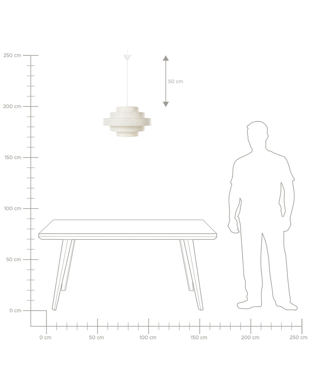 Hanglamp | Linnen Stoffen Kap