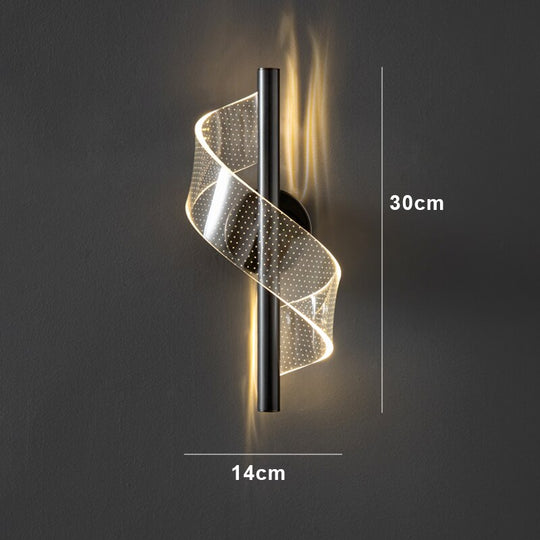 Luxe wandlamp met glazen kandelaars